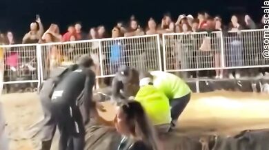 Soutěž „guatazos“ v chilském Mejillones málem skončila tragédií