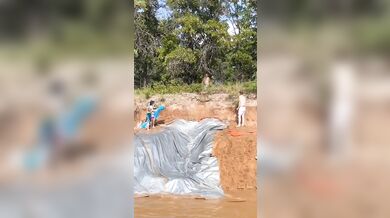 Zábava na improvizovaném tobogánu málem skončila tragédií