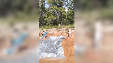 Zábava na improvizovaném tobogánu málem skončila tragédií