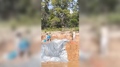 Zábava na improvizovaném tobogánu málem skončila tragédií