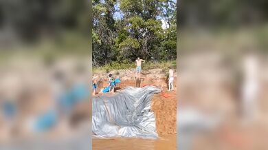 Zábava na improvizovaném tobogánu málem skončila tragédií