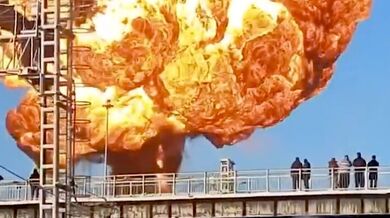 Výbuch železničních cisteren v Tambovské oblasti: Jeden zraněný a omezení dopravy