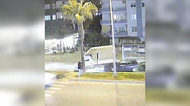 Řetězová nehoda v Mersinu: Prudké brzdění před přechodem skončilo srážkou čtyř vozidel