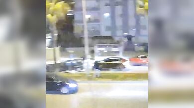 Řetězová nehoda v Mersinu: Prudké brzdění před přechodem skončilo srážkou čtyř vozidel