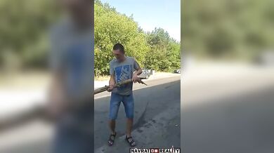 Testování tvrdosti dřeva