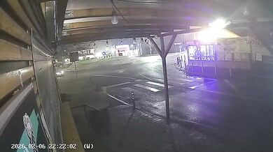 Přelet nad kruhovým objezdem