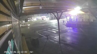 Přelet nad kruhovým objezdem