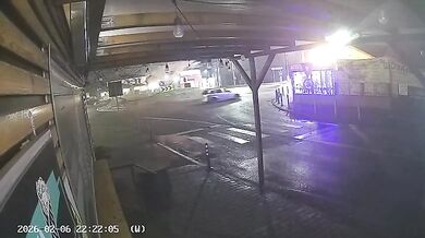 Přelet nad kruhovým objezdem