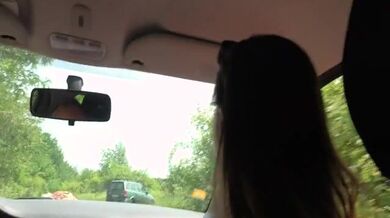 Šukání stopařky!