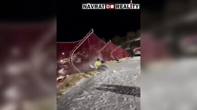 Mladá lyžařka se v Kyrgyzstánu vážně zranila po pádu do role v lyžařském středisku Kaška-Kulak