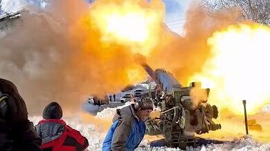 Uměle vyvolané laviny pomocí dělostřelectva