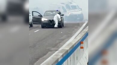 Neúspěšné přepadení obrněného vozu v Itálii