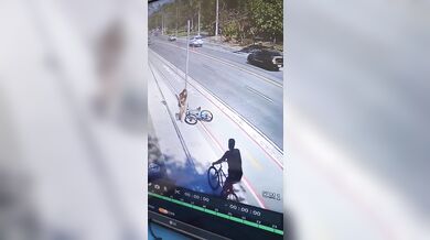 Obyvatelé čtvrti Arrastão žádají odstranění nebezpečného sloupu z cyklostezky