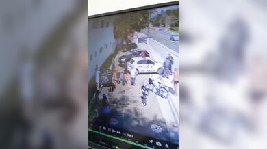 Obyvatelé čtvrti Arrastão žádají odstranění nebezpečného sloupu z cyklostezky