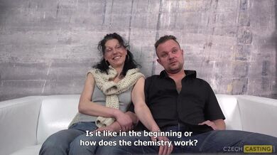 Český pár Jana a Dalibor na castingu