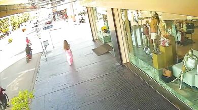 Tragická srážka nákladního vozu s jízdním kolem v brazilském Porangatu