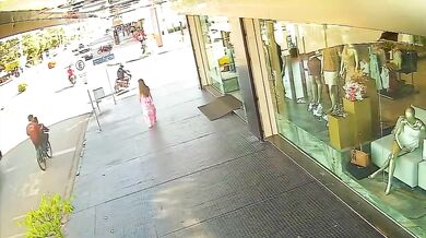 Tragická srážka nákladního vozu s jízdním kolem v brazilském Porangatu