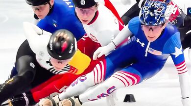 Polská rychlobruslařka Kamila Sellierová utrpěla na olympiádě děsivé zranění obličeje