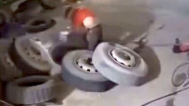 Výbuch pneumatiky #23