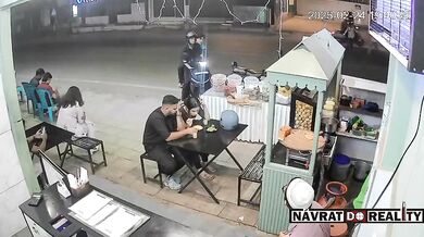 Sražení chlapce přebíhajícího silnici