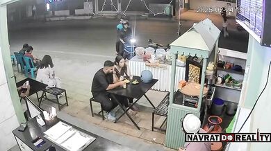 Sražení chlapce přebíhajícího silnici