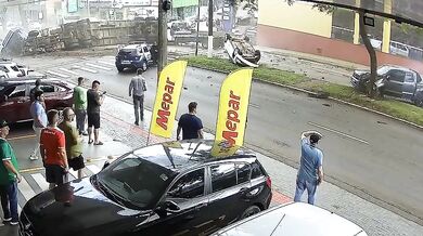 Hromadná nehoda v brazilském Chapecó: Nákladní vůz zdemoloval sedm vozidel