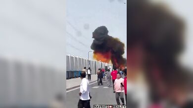 Při dopadu trosek raket po íránském útoku bylo v Kataru zraněno osm lidí