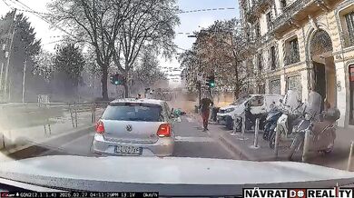 Tragická nehoda tramvaje v Miláně: Dva mrtví a přes čtyřicet zraněných po nárazu do budovy