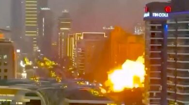 Íránské raketové útoky zasáhly Dubaj