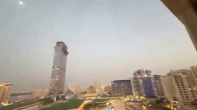 Íránské raketové útoky zasáhly Dubaj