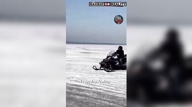 Tragická nehoda sněžného skútru v Litvě: Padesátiletý muž nepřežil pád z výšky