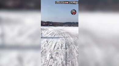 Tragická nehoda sněžného skútru v Litvě: Padesátiletý muž nepřežil pád z výšky