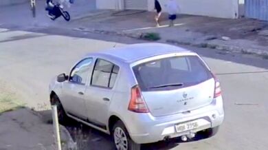 Motocyklista v Aparecidě de Goiânia srazil desetileté dítě na chodníku: Čelí obvinění z pokusu o vraždu