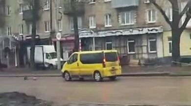 Řidič dodávky srazil ženu na Leninově ulici