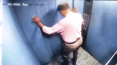 Nehoda ve výtahu v indickém Valsadu: Obyvatel budovy přežil pád se zraněními