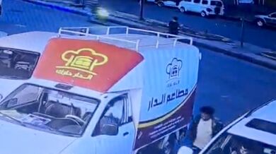 Sražení při přecházení přes silnici