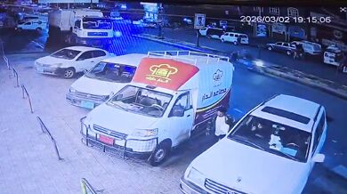 Sražení při přecházení přes silnici