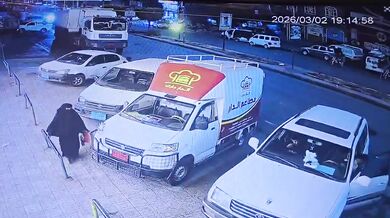 Sražení při přecházení přes silnici