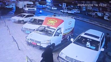 Sražení při přecházení přes silnici