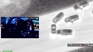 Zadržení řidiče BMW po nebezpečné honičce na Floridě