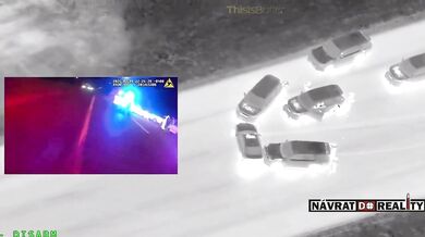 Zadržení řidiče BMW po nebezpečné honičce na Floridě