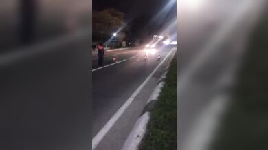 Nehoda řidiče jedoucího vysokou rychlostí