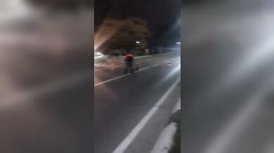 Nehoda řidiče jedoucího vysokou rychlostí