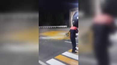 Nehoda řidiče jedoucího vysokou rychlostí