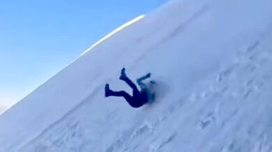 Horolezec přežil hrozivý pád žlabem v Tatrách jen se zraněním malíčku