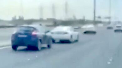 Drsná nehoda na dálnici