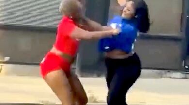 Černošská pouliční rvačka