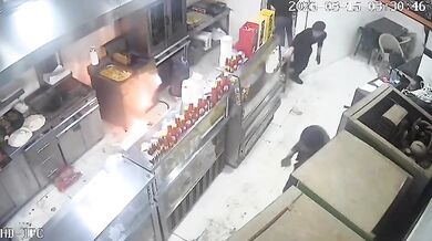 Únik plynu v restauraci v syrském Tal Rifátu