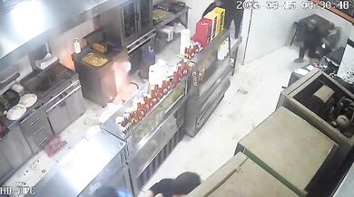 Únik plynu v restauraci v syrském Tal Rifátu