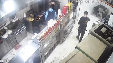 Únik plynu v restauraci v syrském Tal Rifátu